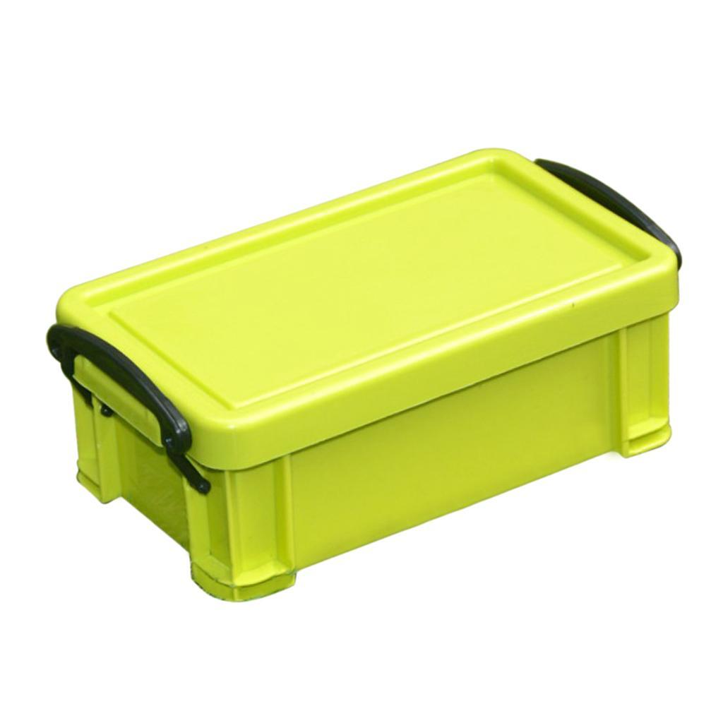 2-4pack Home Furnishing Box 0.5L Latch Box Colorful with Lid Food Sealed Case
