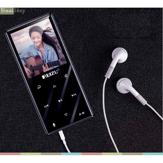 Máy Nghe Nhạc MP3 Bluetooth Ruizu D29 Bộ Nhớ Trong 8GB Cao Cấp AZONE - Hàng Chính Hãng