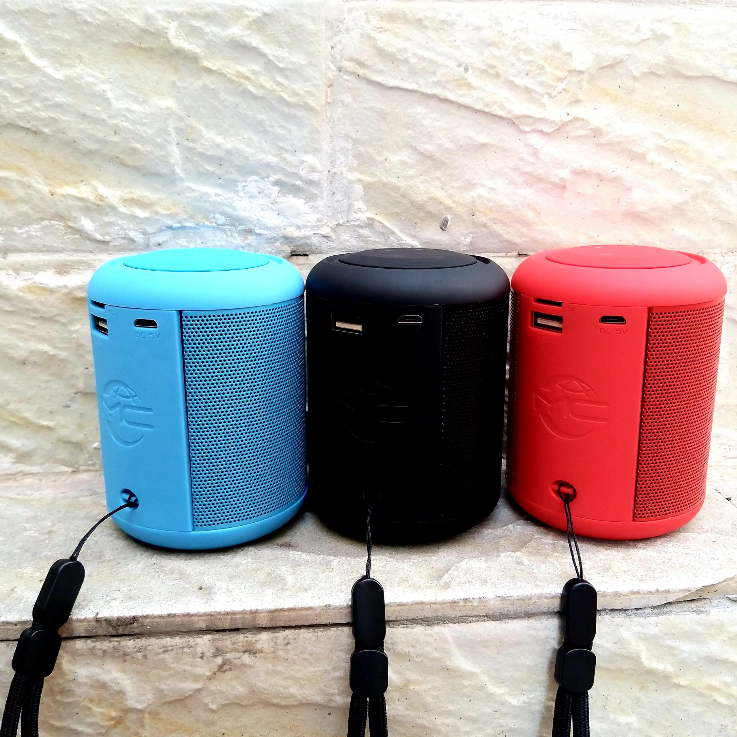 Loa Bluetooth mini không dây Bass mạnh V8 – Loa siêu trầm, âm thanh nổi HiFi, Pin trâu 2200mAh, Hỗ trợ thẻ nhớ, USB