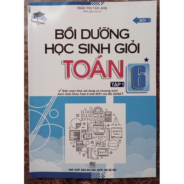 Sách - Combo Bồi dưỡng học sinh giỏi Toán 6 (Tập 1 + Tập 2)