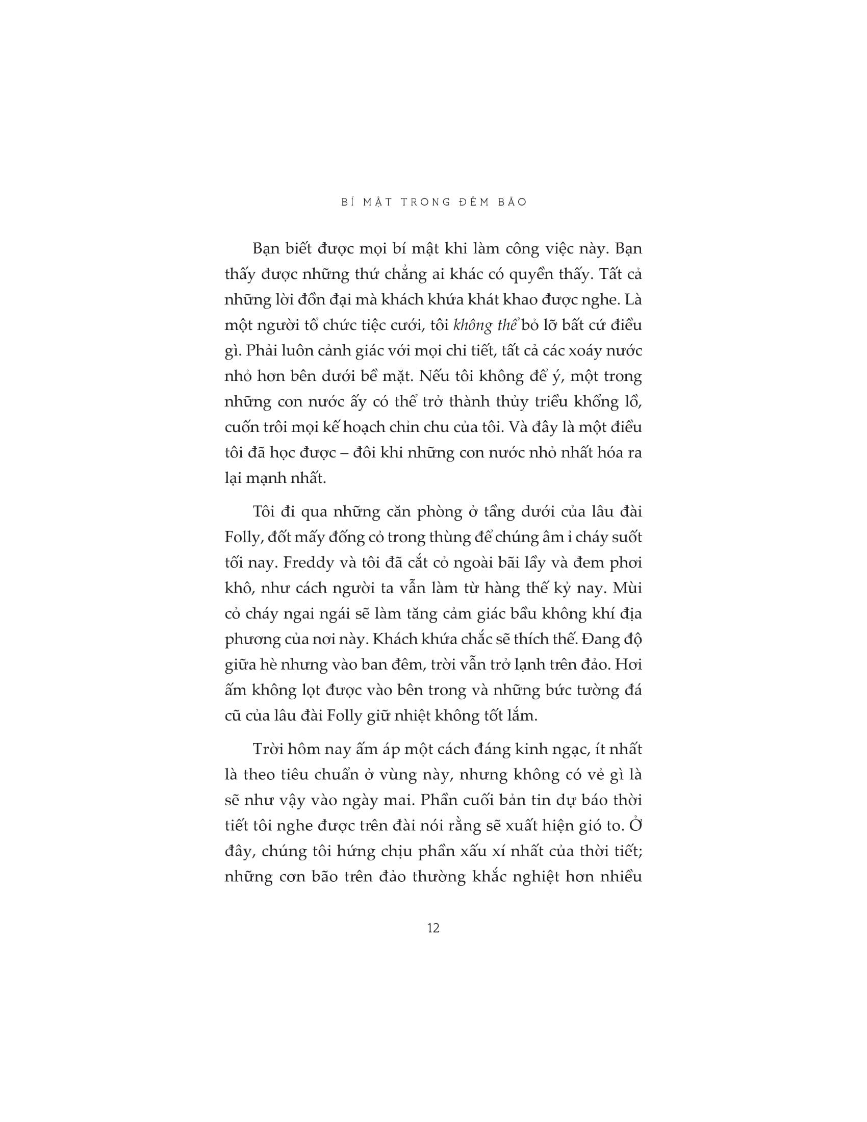 Pre-Order - Bí Mật Trong Đêm Bão