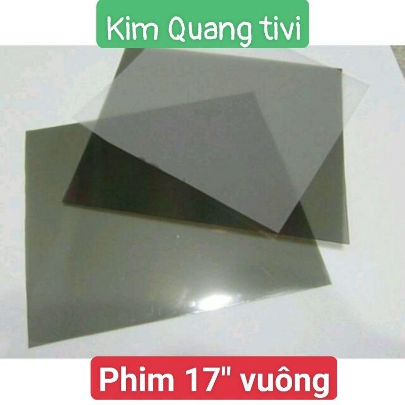 Phim phân cực 17 inch vuông cho màn hình tivi, vi tính, điện thoại,... 45 độ