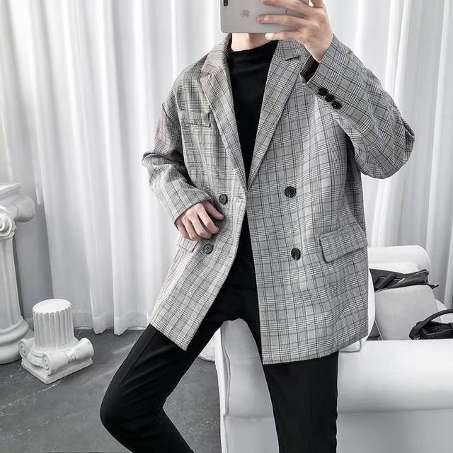 Áo blazer form rộng Hàn Quốc -BZ02