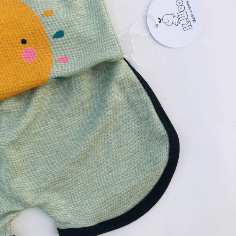 Bộ ba lỗ, bộ sát nách cotton đũi cao cấp siêu mát cho bé