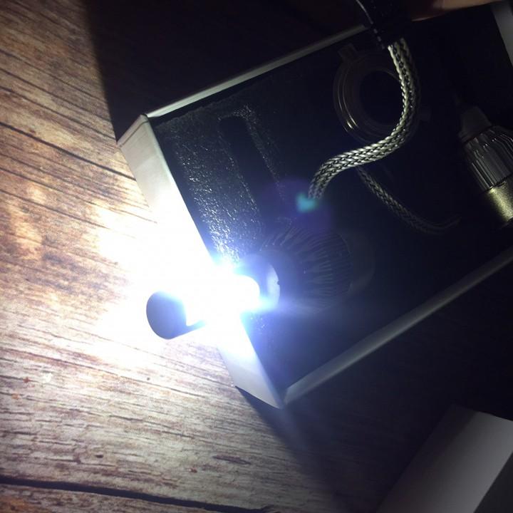 Đèn Pha Led C6 2 Tim H4 dành cho ô tô, xe máy - Pha đèn led loại C6 - TKA224