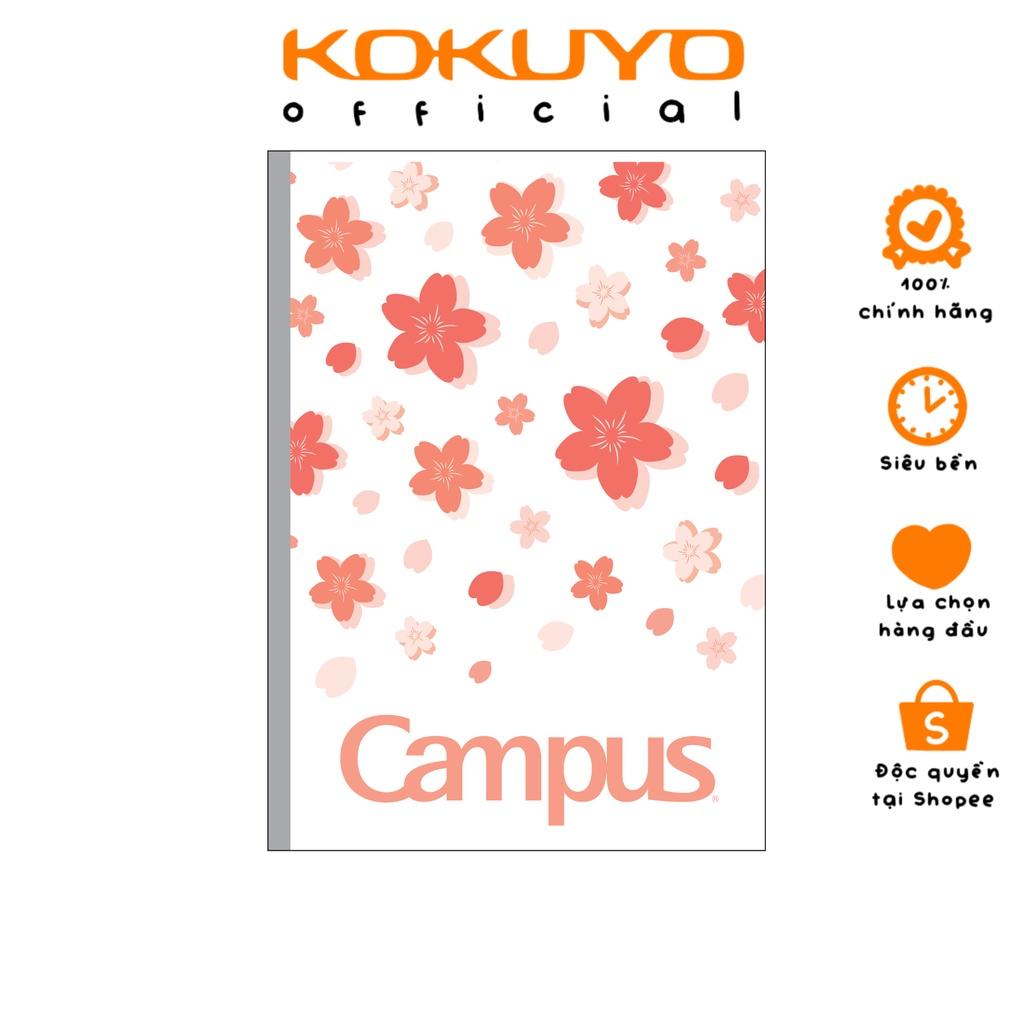 Vở Kẻ 4 Ly Ngang Campus Series Rain Of Sakura 200 Trang Khổ A5/B5