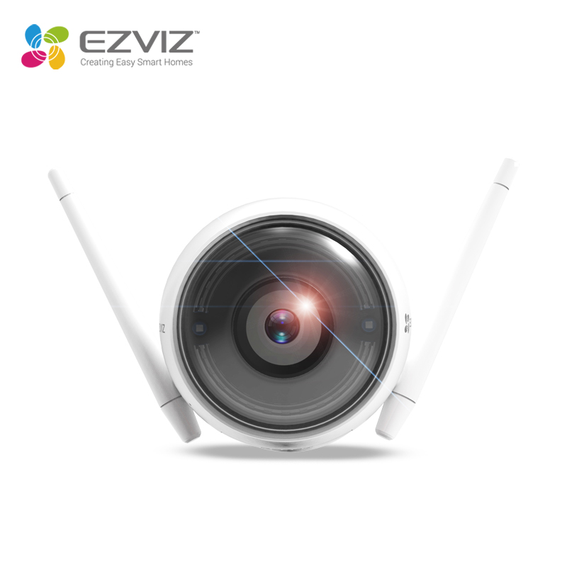 Combo Camera Wi-fi Trong Nhà EZVIZ C3W 2MP Không Màu Kèm Thẻ Nhớ 32GB/64GB - Hàng Chính Hãng