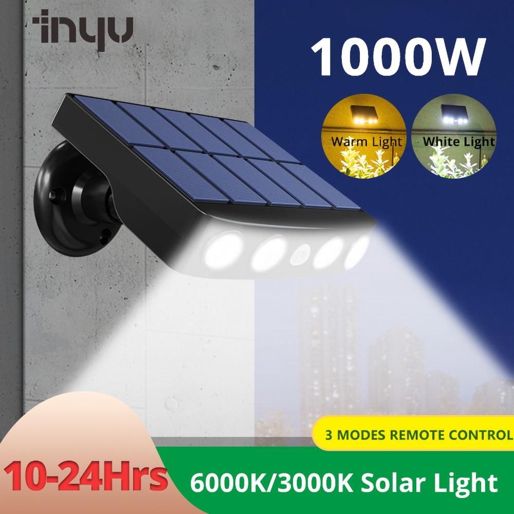Đèn Led Gắn Tường Sử Dụng Năng Lượng Mặt Trời Chống Thấm Nước IP65