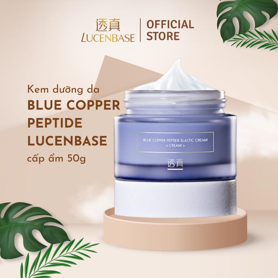 Kem dưỡng da blue copper peptide LUCENBASE cấp ẩm, giảm viêm đỏ 50g