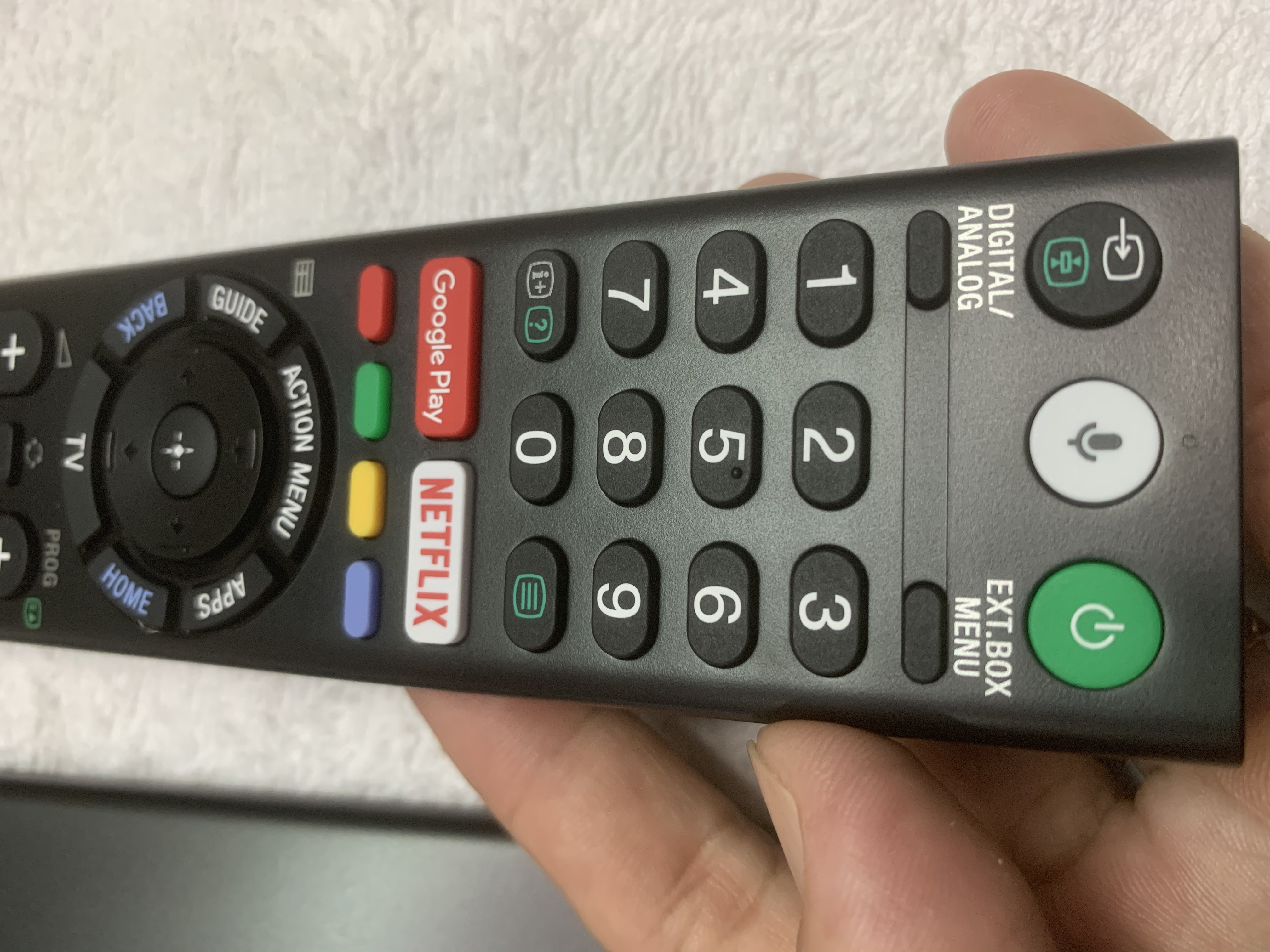 REMOTE ĐIỀU KHIỂN DÀNH CHO TIVI SONY CÓ TÌM KIẾM GIỌNG NÓI TX310p