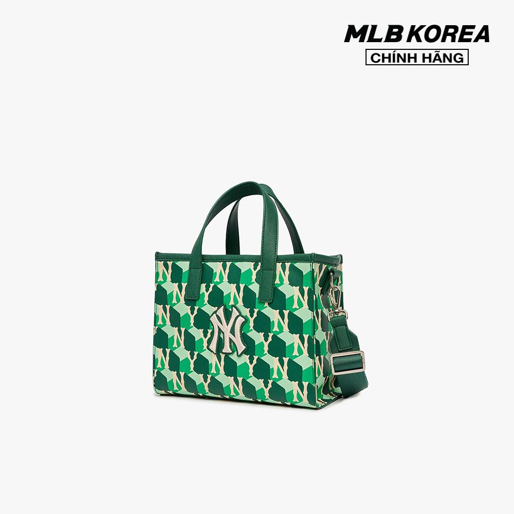 MLB - Túi tote chữ nhật Cube Monogram Small 3AORS022N