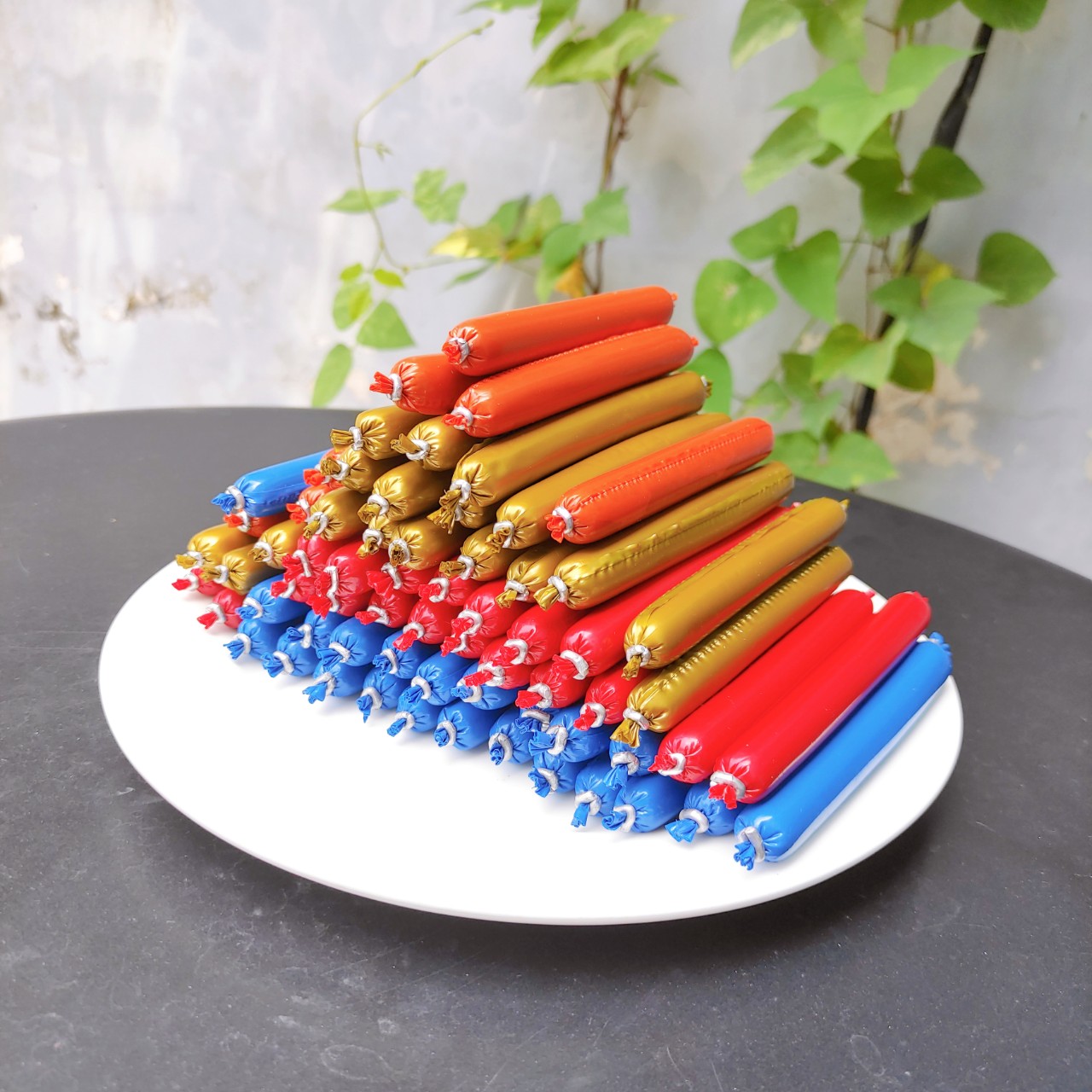 COMBO 100 CÂY XÍC XÍCH MIX VỊ DÀNH CHO CHÓ MÈO THƠM NGON (15g x 100)