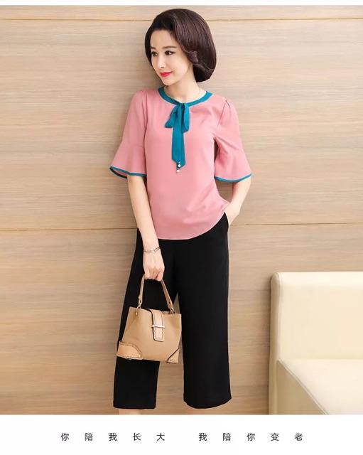Áo voan trung niên cao cấp LL23