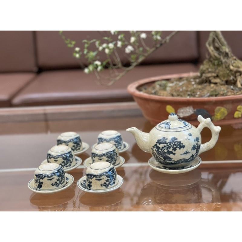 Bộ ấm chén gốc cây