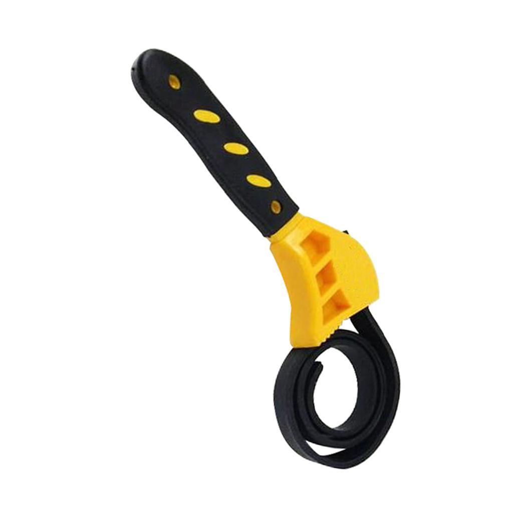Belt Wrench Oil Filter Strap Spanner Removal Car Engine Repair Tool S