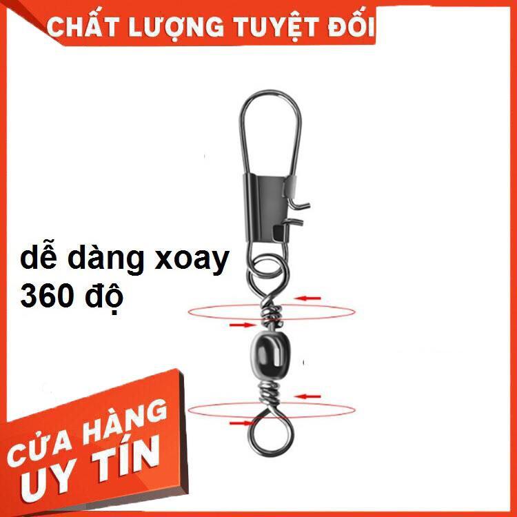 Khóa Link Câu Cá Chữ B Size Vừa 30 Chiếc