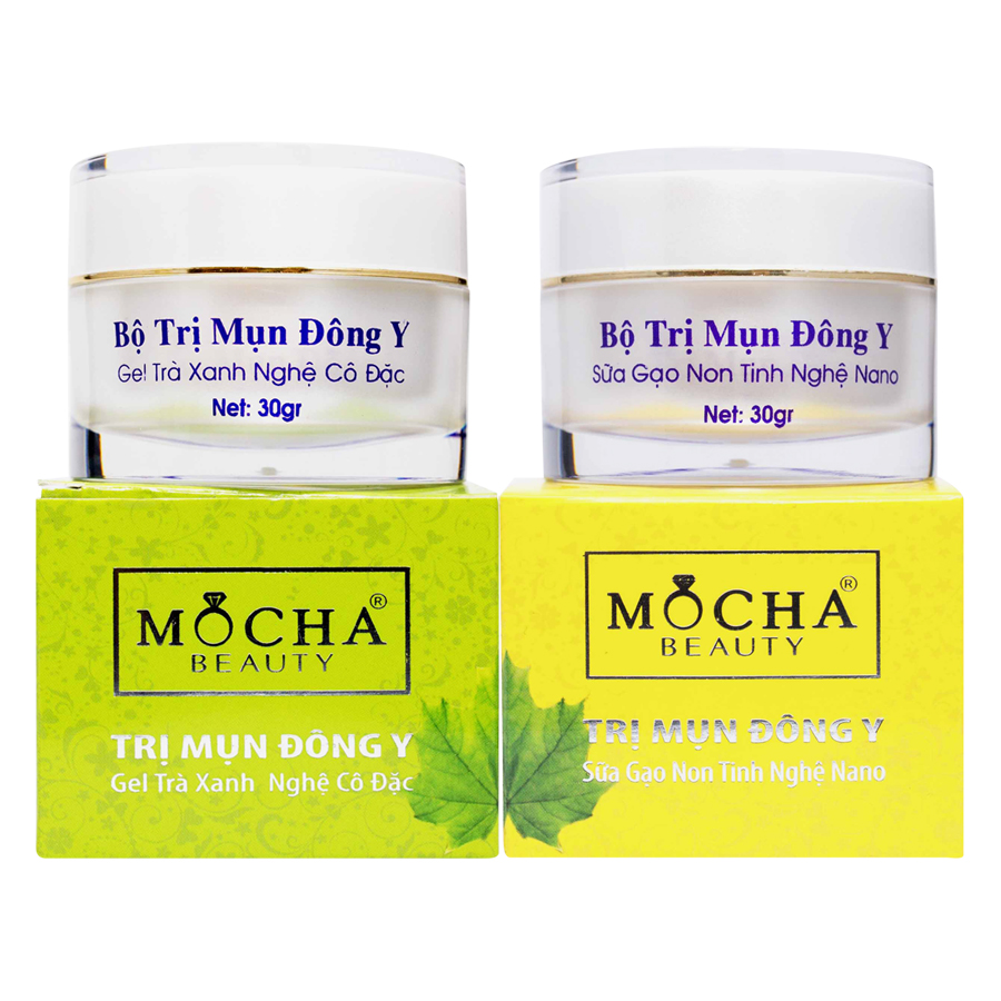 Bộ Trị Mụn Đông Y Mocha Beauty (60g)