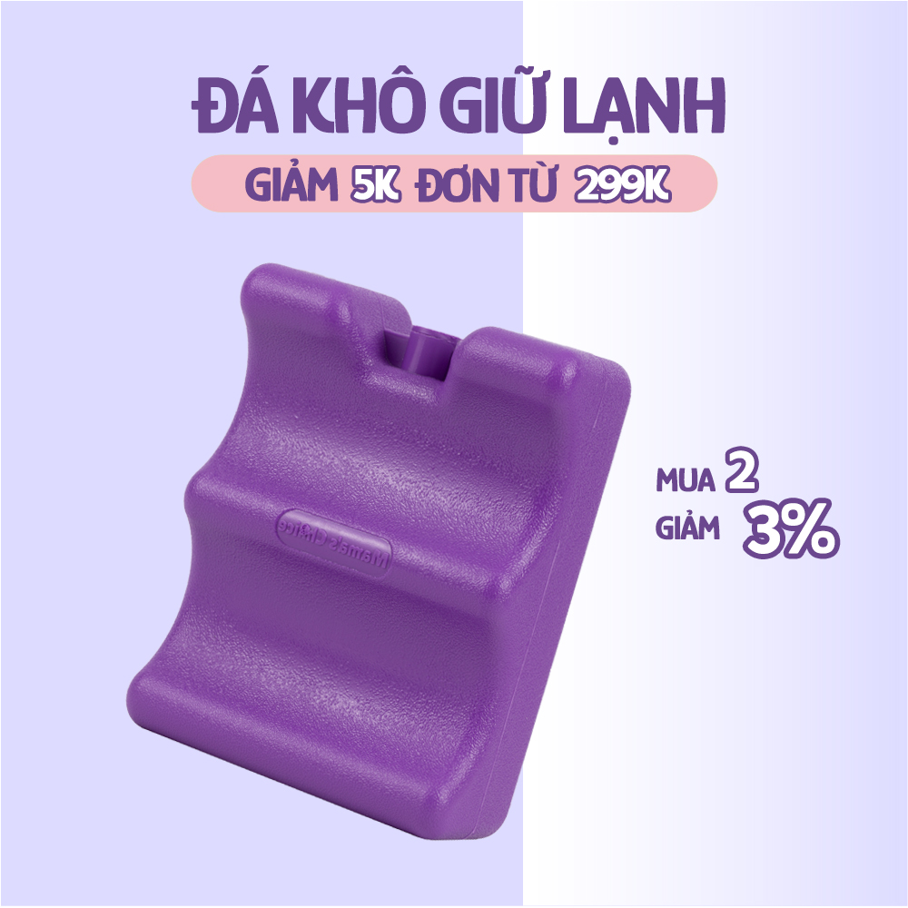 Đá Khô Bảo Quản Sữa Mama’s Choice, Giữ Lạnh Sữa Mẹ Lên Đến 14 Tiếng, Chất Liệu Gel Y Tế Cao Cấp, Độ Bền Cao Từ 4-5 Năm