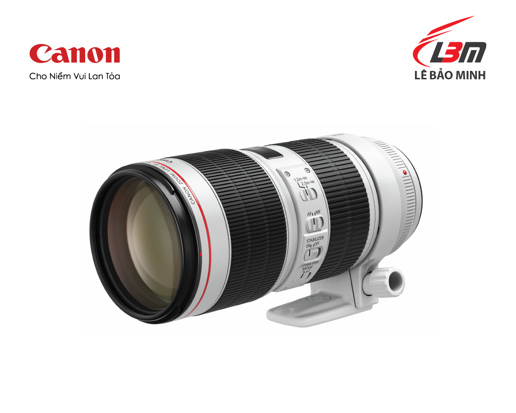 Ống kính Canon EF 70-200mm f/2.8L IS III USM - Hàng Chính Hãng