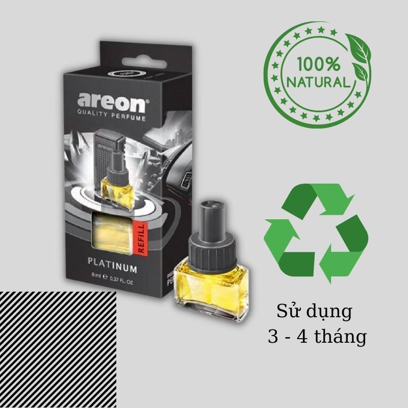 Nước Hoa Kẹp Cửa Gió Điều Hoà Ô Tô Areon Sang Trọng, Quý Phái, Tinh Dầu Thơm Dùng Cho Xe Ô Tô.