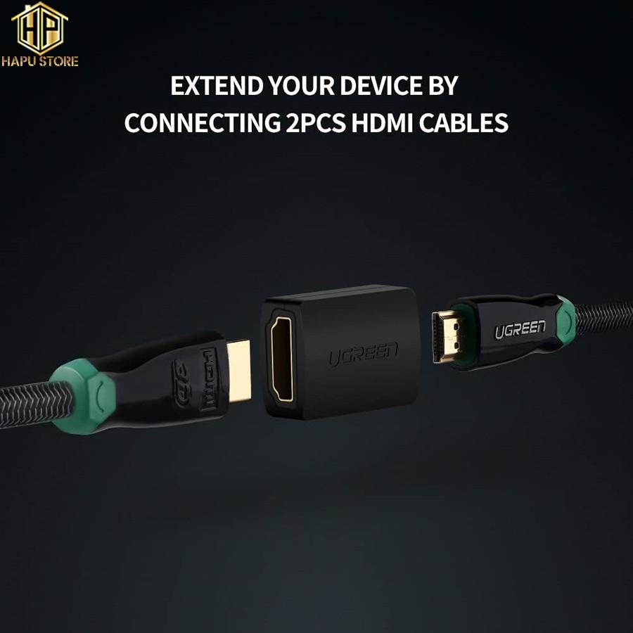Đầu nối HDMI âm - âm Ugreen 20107 chính hãng - Hàng Chính Hãng