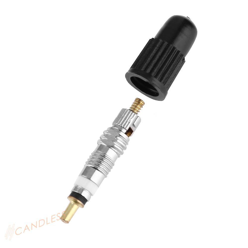 Bộ 10 Van Hơi + 10 Nắp Van Hơi Cho Xe Đạp
