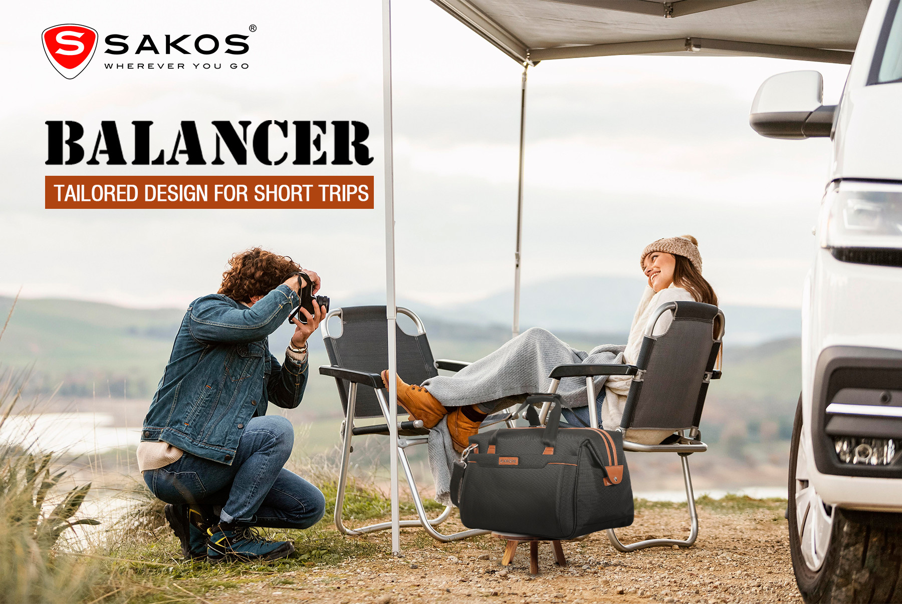 Túi Xách Du Lịch Thời Trang Cao Cấp SAKOS BALANCER