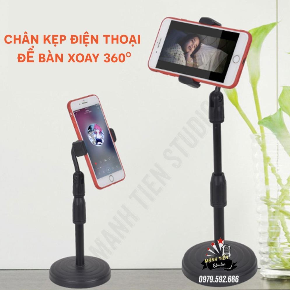 Giá đỡ điện thoại để bàn - kẹp điện thoại đa năng L7 - chân đế để bàn