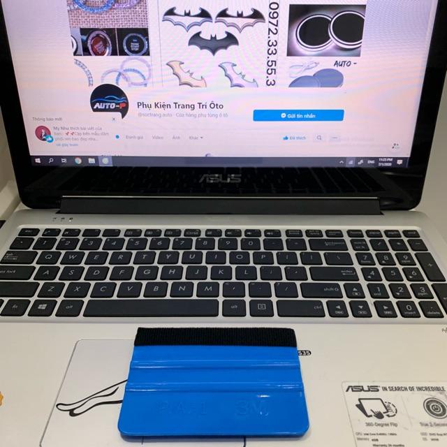 [ẢNH THẬT]Dụng cụ hỗ trợ vuốt decal dán trang trí ô tô chuyên nghiệp có bọc vải dễ sử dụng