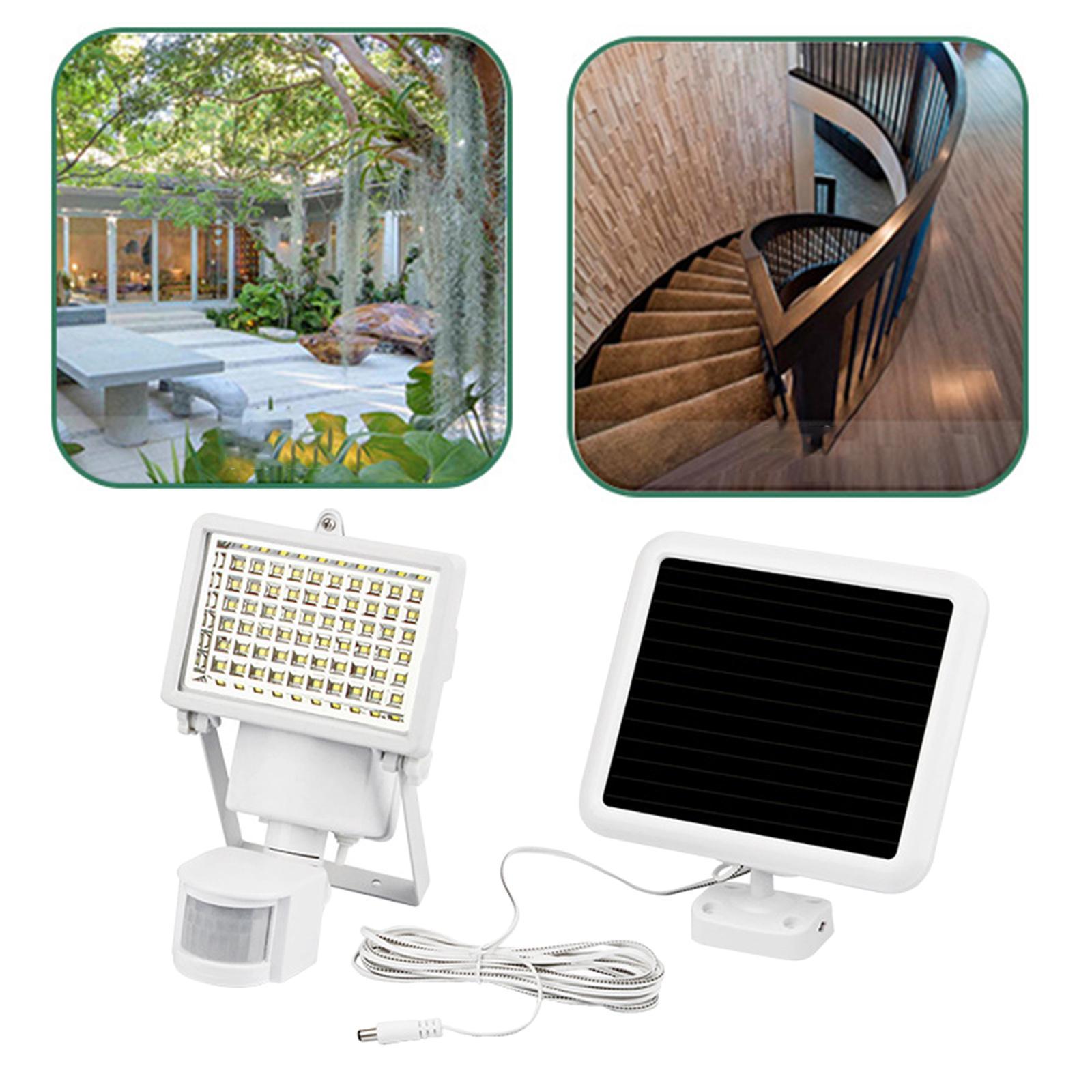 Solar Street Light Waterproof Wall Lights Spotlights for Yard Patio Driveway