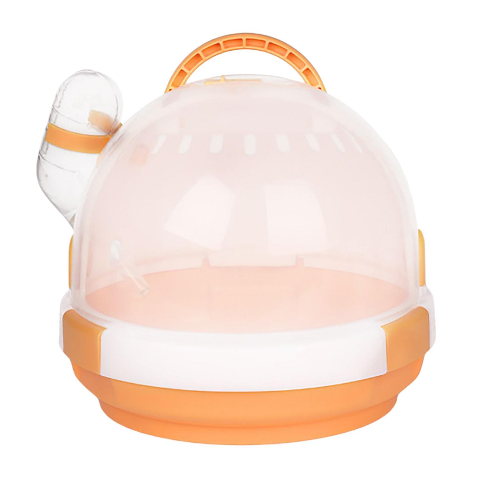 Dwarf Hamster Carrier Travel Cage Pet Supplies for Hedgehog Parrots