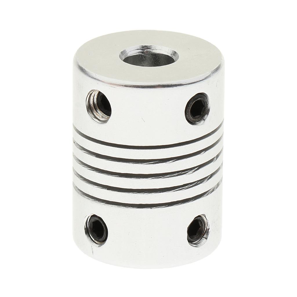 Flexible Motor Shaft Coupler 6.35 X 6.35 X 25mm for Nema 17 Reprap 3D Printer