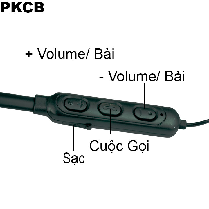 Tai nghe bluetooth nhét tai có mic thể thao AURUM171 - Hàng Chính Hãng