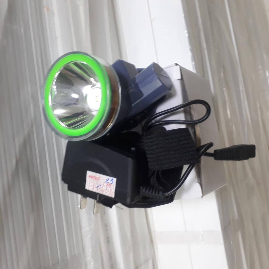 Đèn pin đội đầu LED 2W Eu ro to rọi xa 500m siêu sáng, nhỏ gọn