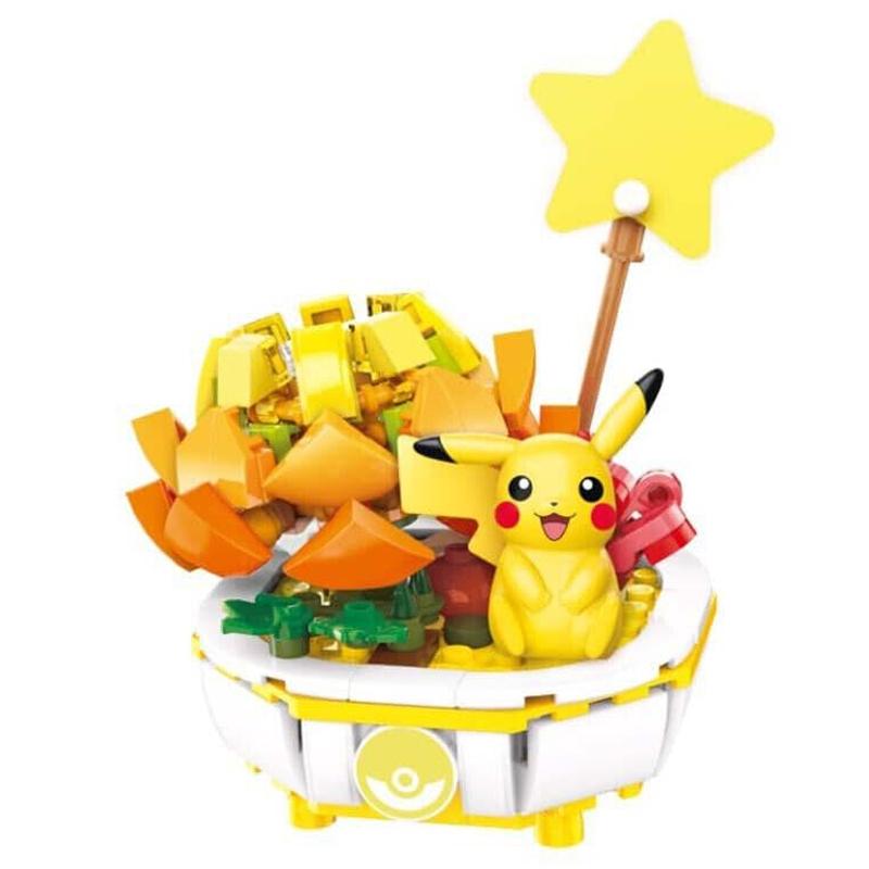 Đồ Chơi Lắp Ráp Mô Hình Bonsai Pokemon - Nhân Vật Pikachu - Keeppley K20217