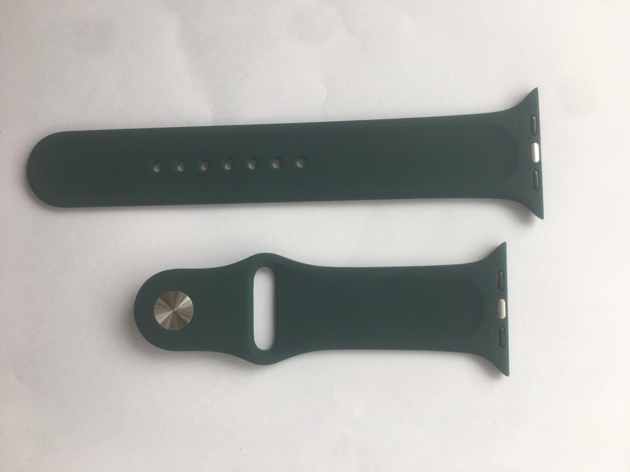 Dây silicon Thay Thế Đồng Hồ Apple Watch xanh lá cây thẫm 42mm/44mm