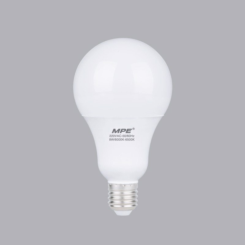 BÓNG ĐÈN LED BÚP TRÒN MPE CAO CẤP TRẮNG,VÀNG