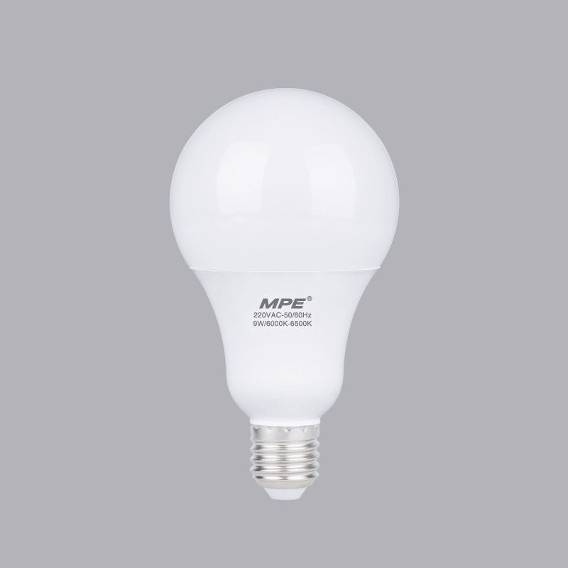 BÓNG ĐÈN LED BÚP TRÒN MPE CAO CẤP [ 3W,5W,7W,9W] TRẮNG,VÀNG