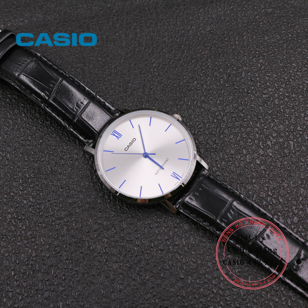 Đồng hồ Casio nam dây da MTP-VT01L-7B1UDF (40mm)