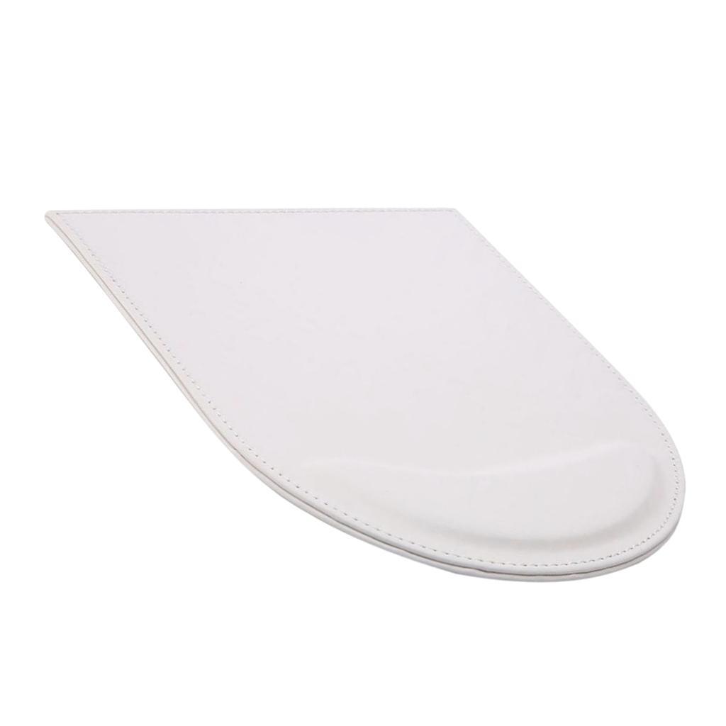 Mouse Pad Non Slip Pu Leather  Mouse Mat with Wrist Support