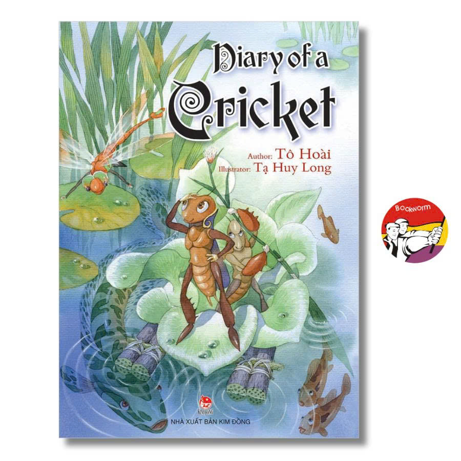 Diary of a Cricket by To Hoai - Children Picture Story book in English - Sách Ngoại Văn