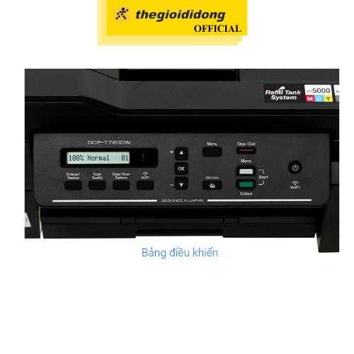 Máy in phun màu đa năng Brother DCP-T720DW Wifi - Hàng Chính Hãng