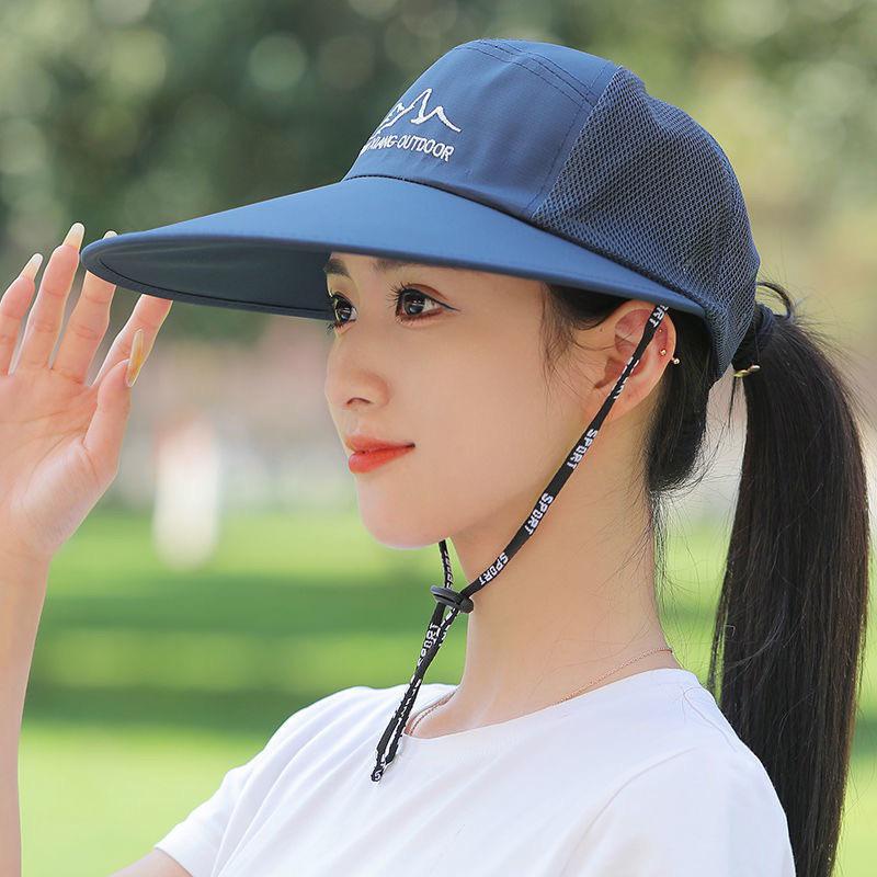 Mũ lưỡi trai chống nắng nữ, mũ rộng vành đi biển dành cho cả nam và nữ
