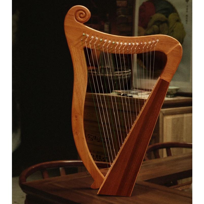 (CÓ VIDEO) ĐÀN HARP (HẠC CẦM, ĐÀN HẠC) 19 DÂY gỗ mahogany CHẤT LƯỢNG CAO ÂM THANH TỐT