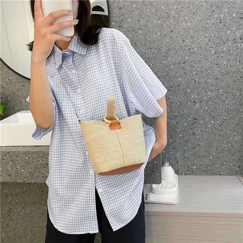 Túi Cói Túi Tote Mini Đi Biển Nữ Đẹp Đi Chơi Thời Trang Dễ Thương Cute Cá Tính Phong Cách Vintage