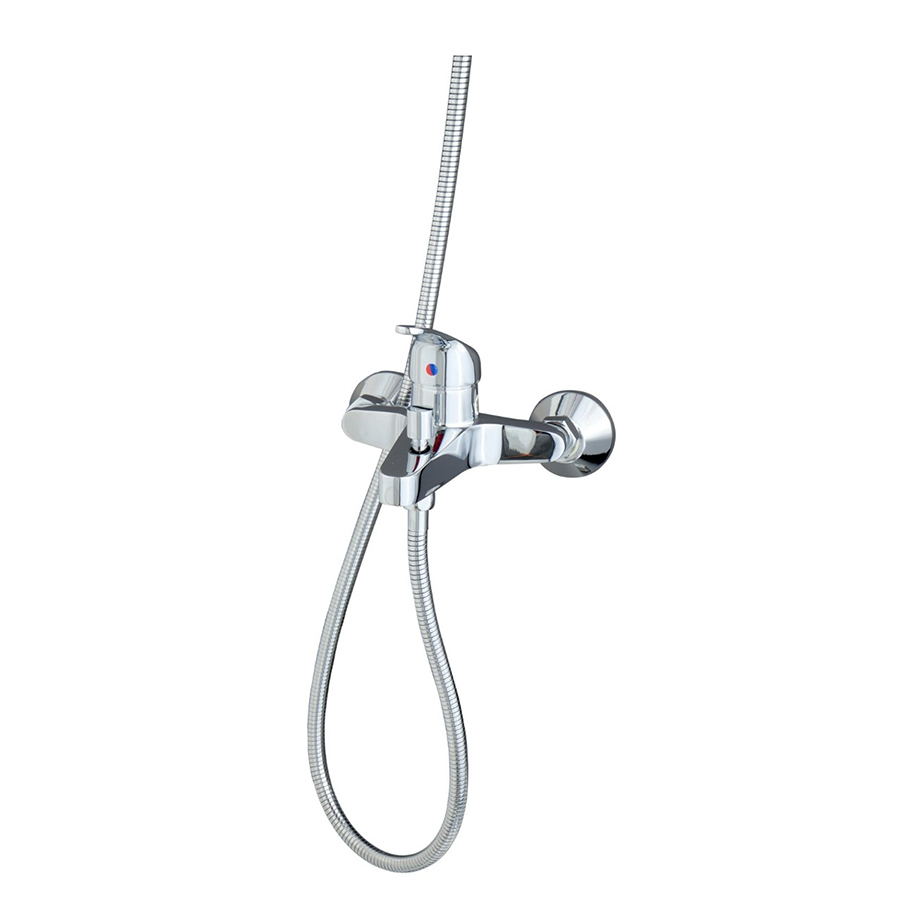 Sen tắm dây nóng lạnh Viglacera VG502, chất liệu đồng nguyên chất, mạ crom - niken, đầu vòi kết cấu dạng tổ ong - Hoa Sen Home - Hàng chính hãng