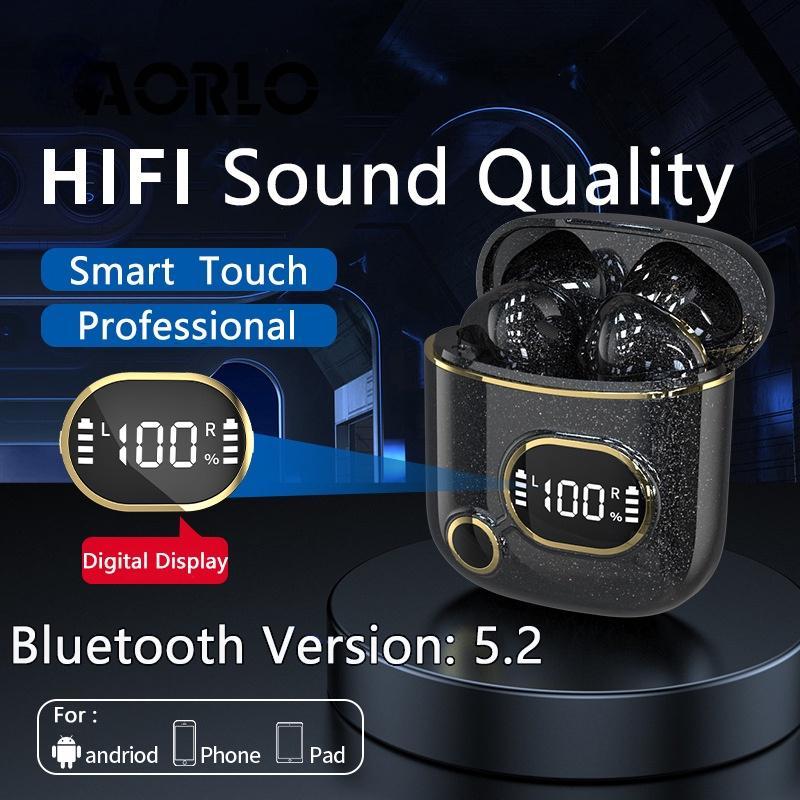 Tai Nghe Nhét Tai X25 TWS Bluetooth 5.2 Không Dây Âm Thanh Nổi Màn Hình LED Cảm Ứng Tiếng Ồn Phong Cách
