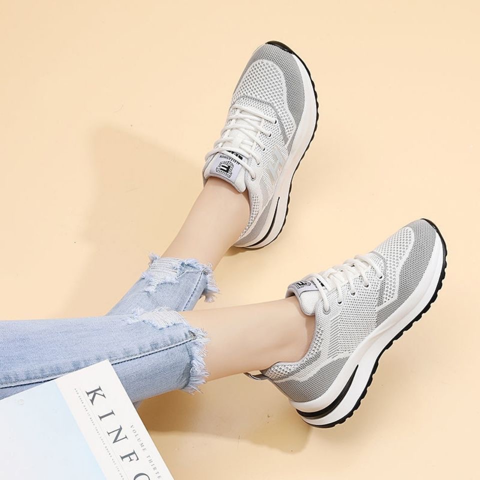 Giày thể thao nữ sneaker đi chơi siêu nhẹ êm chân đế chống trơn trượt chạy bộ V325