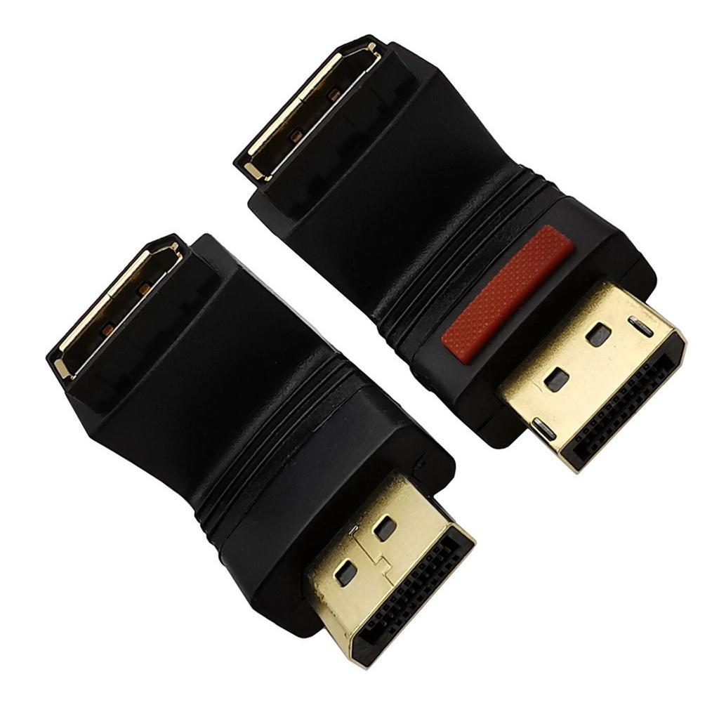 Đầu Nối Hiển Thị Màn Hình DP Mở Rộng 90 Độ 1.4 60HZ