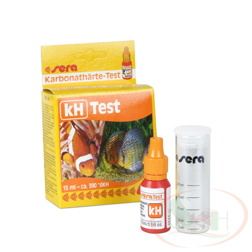 Bộ Sera kH Test kiểm tra độ kiềm carbonate nước ao hồ bể cá tép thủy sinh